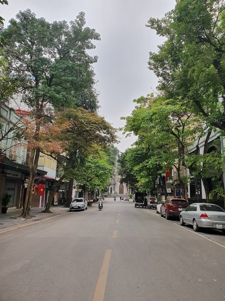 hanoi corona empty streets