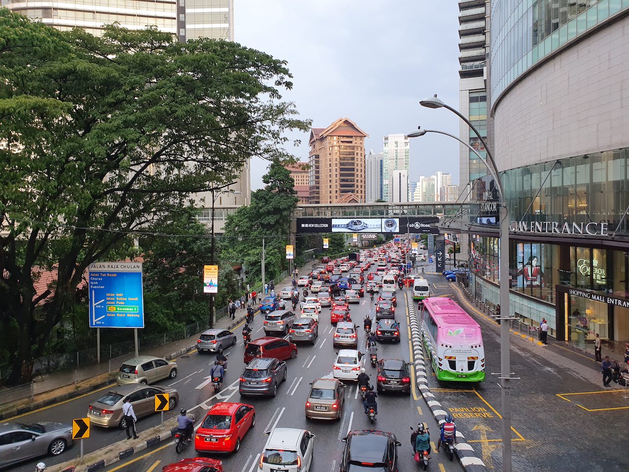 kl crazy traffic