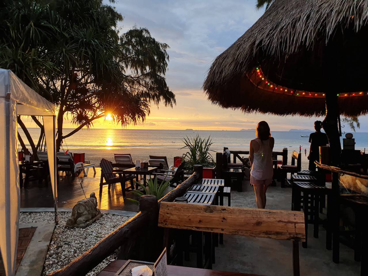 koh lanta castaway resort sunset