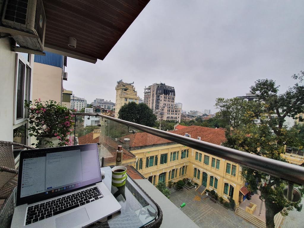 working from home in hanoi