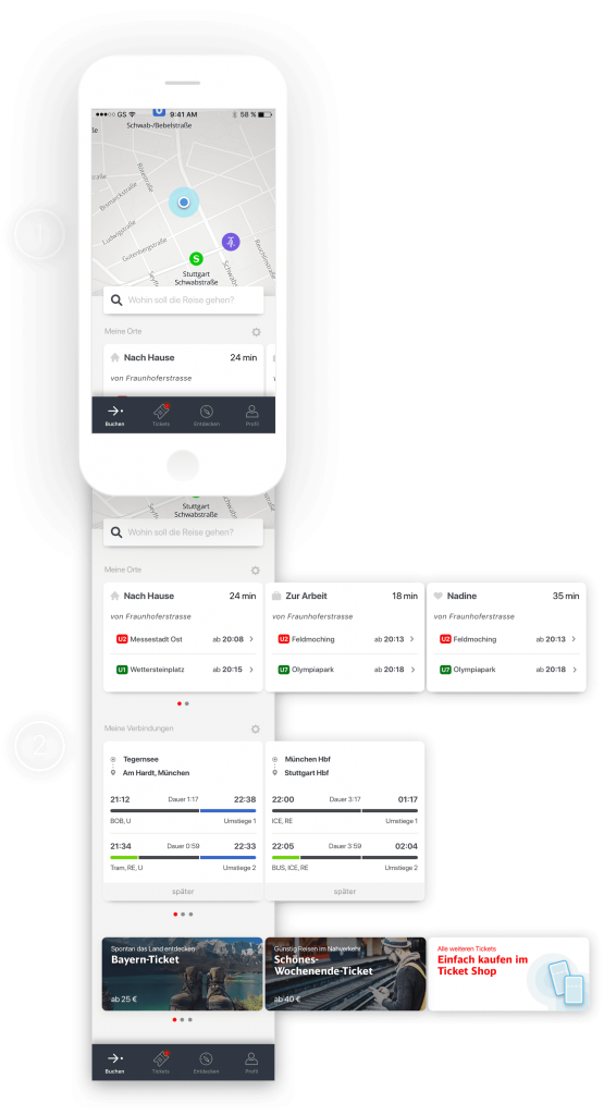 DB Mobility App Vision 4 2 Homescreen Modules