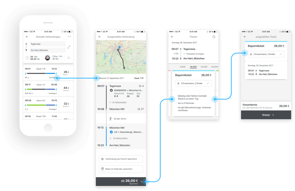 DB Mobility App Vision 6 SearchConnections